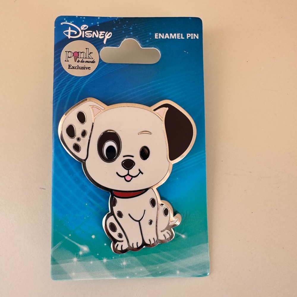 Disney Pink A La Mode Exclusive 101 Dalmatians Cutie Patches Pin
